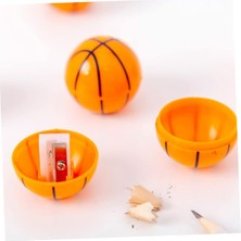 Mikro Basketbol Topu Şeklinde Kalemtıraş 2  Adet