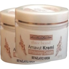 Guzzy Three Brand Arnavut Kremi 2li Adet Whitens Cream Tüm Bölge Aklık Kremi 100 ml