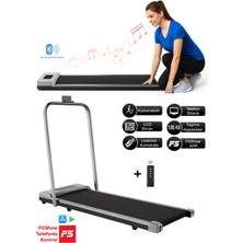 Feyza Design Bluetooth Kontrollü Yürüyüş ve Koşu Bandı, Uzaktan Kumandalı, Mobil Uygulamalı