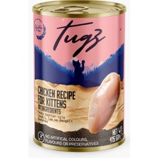 Tugz Tavuklu Yavru Yaş Kedi Maması 400 Gram