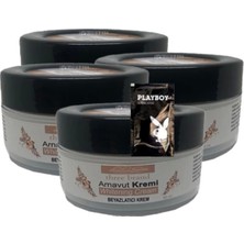 Guzzy Three Brand 4'lü Adet Arnavut Kremi Whitens Cream 50 ml + 1 Adet Jel Hediye