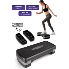 Feyza Design Çok Amaçlı Kaymaz Step Tahtası, Fitness ve Egzersiz Yükseltme Aleti