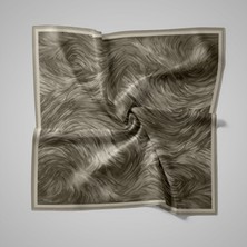 Piramit Naturel Eşarp | Rüzgar