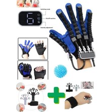 Feyza Design Robotik Parmak Egzersiz Eldiveni, Fizik Tedavi Destekli, Sağ El Için