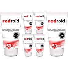 Guzzy Süper Redroid 6lı Paket Rahatlatıcı Masaj Kremi 50 ml Özel Krem