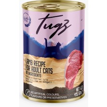 Tugz Kuzulu Yetişkin Yaş Kedi Maması 400 Gram