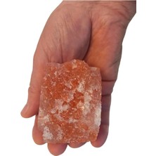 Pozitif Doğal Taş Turuncu Himalaya Tuzu Doğal Kütle  Halite 18-Ht