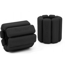 Feyza Design Ayarlanabilir Silikon Bilek Ağırlığı, 2X1KG, Spor ve Egzersiz Aksesuarı