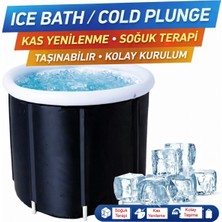 Feyza Design Soğuk Terapi Buz Banyosu, Sporcu Kas Yenilenme ve Taşınabilir Küvet