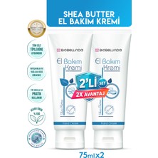 BioBellinda El Bakım Kremi Shea Butter Besleyici ve Nemlendirici Krem 75 ml (2li Set)