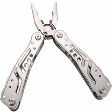 Als Çok Amaçlı Çakı Seti – Pense, Tornavida, Lokma Seti, Bıçak ve Açacak – Kompakt Paslanmaz Çelik Kamp ve Outdoor Aleti