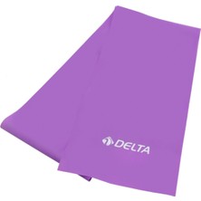 Feyza Design Orta Sert Pilates Bandı 150X15 cm Egzersiz Direnç Lastiği Açık Uç