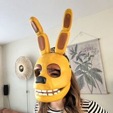 Lineex Fıve Nıghts At Freddy’s Maske Sprıng Bonnıe Sarı Fıve Nıghts At Freddy’s Fnaf Cosplay