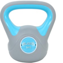 Feyza Design Çift Renkli 5kg Kettlebell, Güç ve Denge Antrenmanı Için Ideal