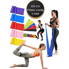 Feyza Design Evde ve Sporda Kullanışlı Uzun Pilates Direnç Lastiği