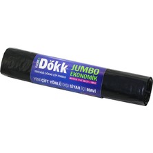 Vice Avm 180 ADET FLOREX-619 DÖKK ECO JUMBO ÇİFT YÖNLÜ  20PCS 80X110CM ÇÖP TORBASI 9x20=180 (4915) GO-53-vice/(1395) 02752