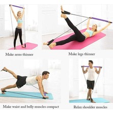 Feyza Design Evde Kullanım Için Pilates Çubuğu, Kalça ve Basen Sıkılaştırıcı Egzersiz