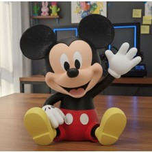 3D Boyuthane Neşeli Fare – Dekoratif Figür