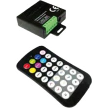 Powerr Led Aydınlatma 36A Rgb Şerit LED 28 Tuşlu Rf Kontrol 12-24V