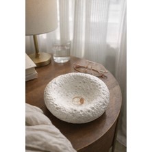 Akanart Dokulu Takı Tabağı – Minimal Dekoratif Tasarım (El Yapımı)