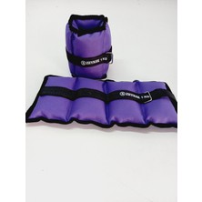 Feyza Design 2 kg Toplam El ve Ayak Bilek Güçlendirme Seti, Kum Ağırlık Torbası