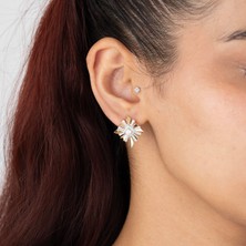 Xuping Xupıng Özel Seri 18K Yıldız Detay Küpe