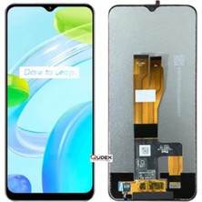 Qudex Oppo Realme C30 LCD Ekran Dokunmatik Çıtalı RMX3581