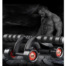 Feyza Design Karın ve Kol Kaslarını Güçlendiren Egzersiz Tekerleği, Diz Pedi Hediye