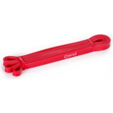 Feyza Design Kırmızı Lateks Güç Bandı 13 Mm, Dayanıklı ve Esnek Egzersiz Ekipmanı