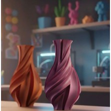 3D Boyuthane Akış Zarafeti – Dekoratif Vazo