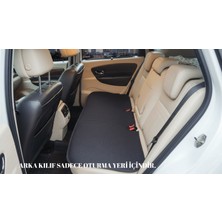 Trakmats Peugeot 206 2005-2006-2007-2008-2009-2010 Oto Koltuk Kılıfı, 3lü Set, Araba Koltuk Kilimi, Su Geçirmez,leke Tutmaz,pamuklu Yüzey,terletmez,pamuklu Oto Kilim Siyah