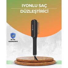 VeraGlobe Buğz Otomatik Kapanmalı Saç Düzleştirici Tarak Elektriklenme Önleyici