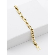 Zuum Premium Seri 14K Tasarım Zincir Bileklik