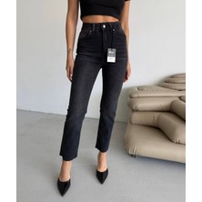 Aida Fashion Kesik Psça Boyfit Jeans