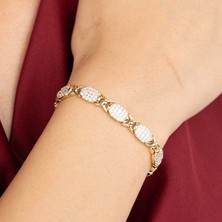 Xuping Xupıng Premium Seri 14K Zincir Bileklik