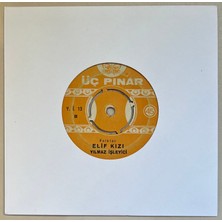 Yılmaz Işleyici Elif Kızı - Gençlik Gelmez Tövbeye 45 Lik Plak (Orijinal Dönem Baskı)