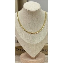 Ithal Çelik Pullu Zara Kolye