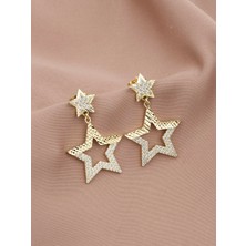 Xuping Xupıng Özel Seri 14K Tasarım Zirkon Taşlı Küpe