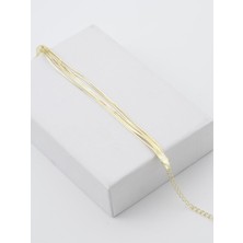 Zuum Premium Seri 14K Zincir Bileklik