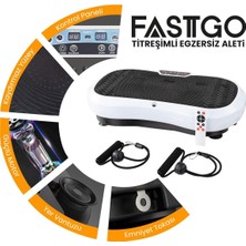 Feyza Design Titreşimli Egzersiz Aleti, 3 Güç Modu ve 9 Programlı Spor Cihazı