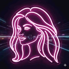 Kamer Neon LED Işıklı Barbie 40 cm