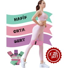Feyza Design Çoklu Direnç Bantları Seti, Esneklik ve Güçlendirme Egzersizleri Için