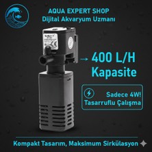 Sobo WP-850F Akvaryum Filtesi - Yüksek Temizlik Gücü Akvaryum 4W - 400L/S