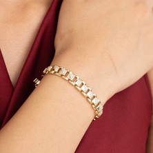 Xuping Xupıng Premium Seri 14K Zincir Bileklik
