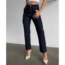 Aida Fashion Kesik Psça Boyfit Jeans