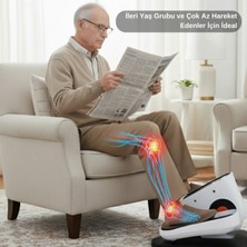 PremiumPort E03 Elektrikli Otomatik Ayak ve Bacak Egzersiz Cihazı, Rahat Kullanım