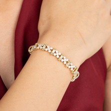 Xuping Xupıng Özel Seri 14K Zirkon Taşlı Bileklik