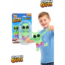 Toyfest Green Alien I Stumble Guys Monsterflex Seri 2 12 cm Esnek Figür | Lisanslı Oyuncak