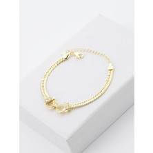 Zuum Premium Seri 14K Tasarım Zincir Bileklik