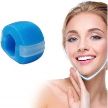 Feyza Design Güçlü ve Belirgin Jawline Için 30LB Mavi Çene Egzersiz Topu